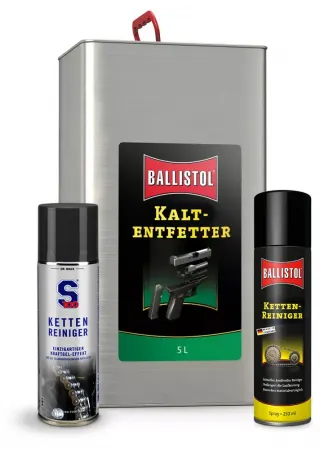 Alternative zum Bremsenreiniger: Kaltreiniger, Kettenreiniger, Silikonentferner Bremsenreiniger Alternative