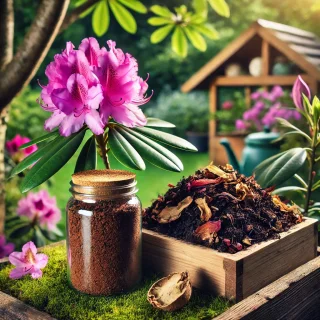 Rhododendron düngen mit Hausmitteln wie Kaffeesatz etc. Rhododendron düngen Hausmittel
