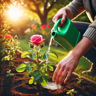 Rosendünger im Frühjahr Rosendünger Frühjahr