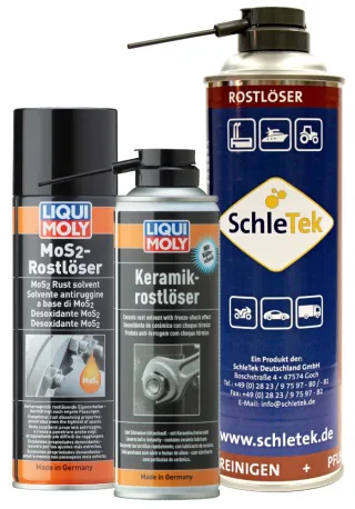 Rostlöser Sprays mit Graphit, Keramik und MoS<sup>2</sup> Rostlöer Spray