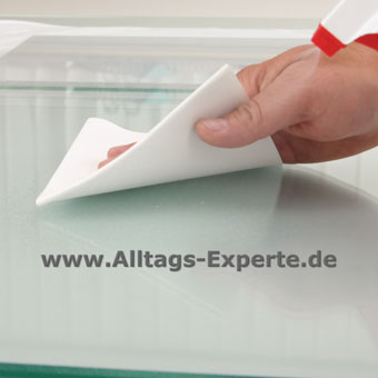 Glas reinigen