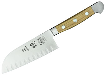 Messer mit rostfreier Klinge Santokumesser rostfrei