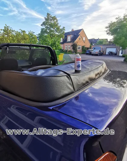Auto pflegen mit Silikonspray Auto