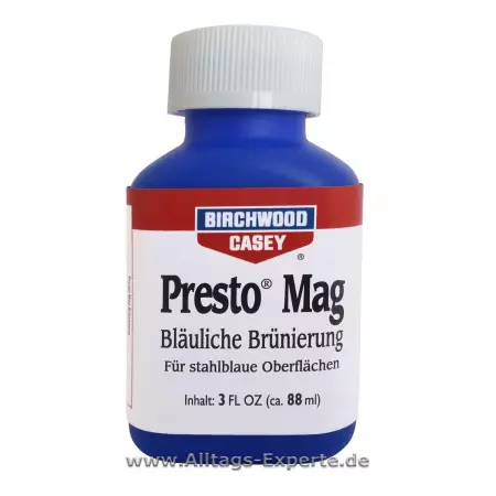 Presto Mag bläuliche Brünierung