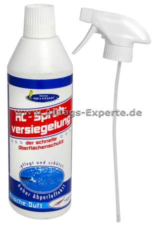 Sprühversiegelung für alle glatten Oberflächen Sprühversiegelung für alle glatten Oberflächen