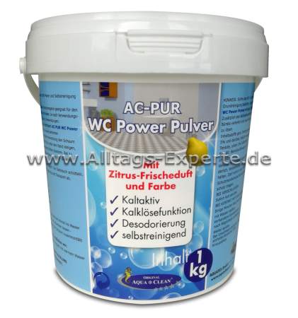 PUR WC Power Pulver kaltaktiv PUR WC Power Pulver kaltaktiv