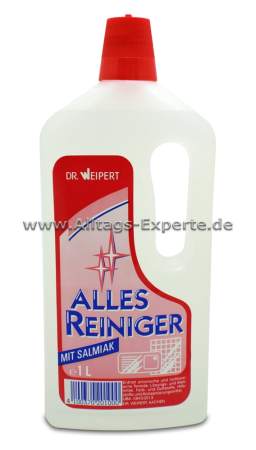 Allesreiniger mit Salmiak Unterhaltsreiniger Konzentrat Allesreiniger mit Salmiak Unterhaltsreiniger Konzentrat
