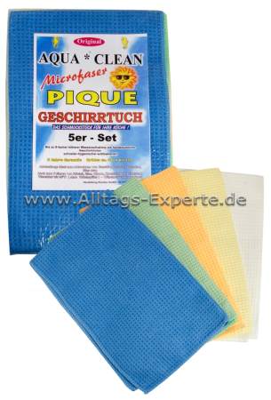 Pique Mikrofaser Geschirrtuch Set Pique Mikrofaser Geschirrtuch Set