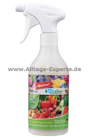 BioGreen Blattdünger Spray Mairol BioGreen Blattdünger Spray Mairol