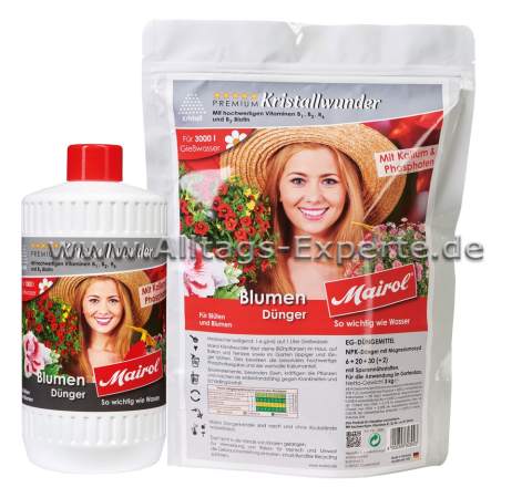 Blumendünger Kristallwunder Kristall Blumendünger Kristallwunder Kristall