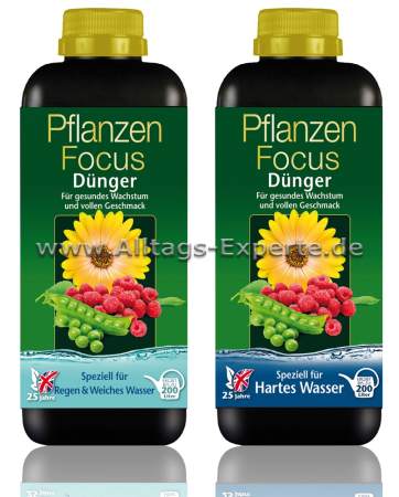 Pflanzen-Dünger für weiches oder hartes Wasser Pflanzen-Dünger für weiches oder hartes Wasser