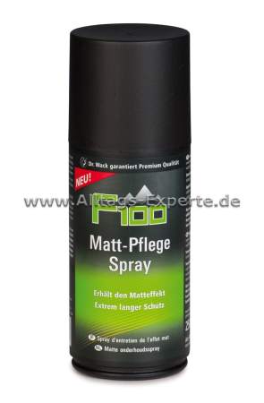 F100 Matt-Pflege Spray F100 Matt-Pflege Spray
