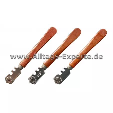 Glasschneider 3er Set für 2 bis 10 mm Glas