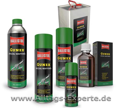 Gunex Rostschutz-Öl und Waffenöl