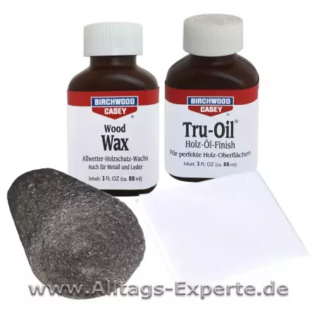 Hochglanz Holz Veredelungs-Set