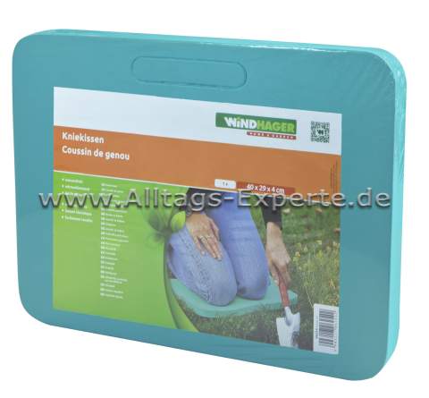 Kniekissen und Sitzkissen für Garten, Werkstatt, Keller etc.