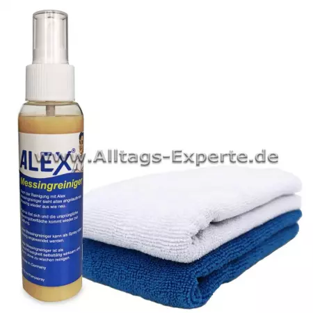 Messingreiniger + Mikrofasertücher