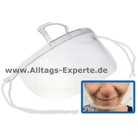 Mundschutz Hygiene Maske transparent