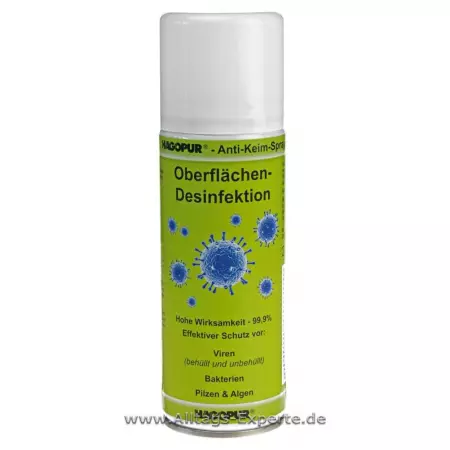 Oberflächen-Desinfektion Anti-Keim Spray