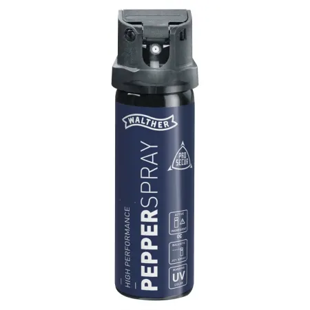 Pfefferspray Strahl mit UV-Farbstoff