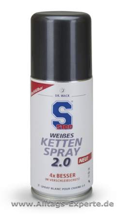 S100 Weisses Motorrad Kettenspray 2.0 S100 Weisses Motorrad Kettenspray 2.0