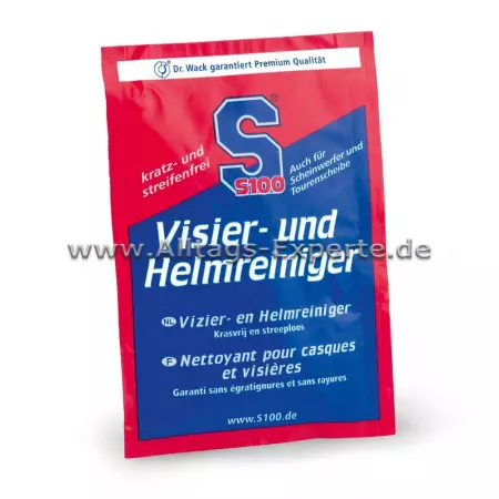 S100 Visier- & Helmreiniger Tücher