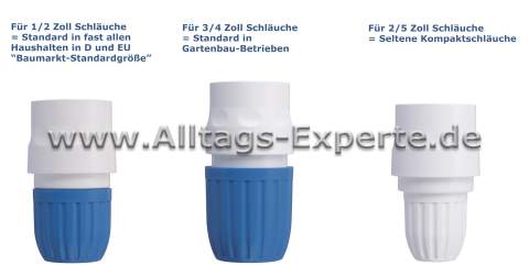 Schlauchstück für Gartenschläuche Schlauchstück für Gartenschläuche