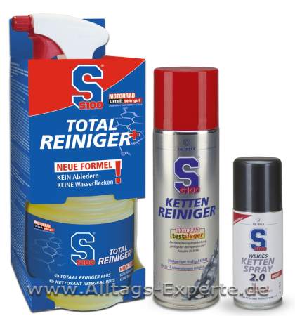 Motorrad Totalreiniger + Kettenreiniger + Kettenspray 2.0 Motorrad Totalreiniger + Kettenreiniger + Kettenspray 2.0