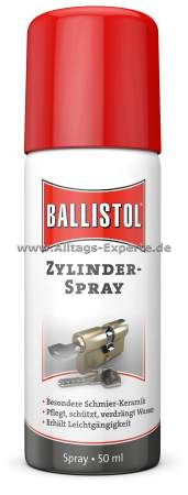 Ballistol Zylinderspray zur Pflege von Schließzylindern