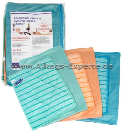 Fenstertuch Ultra Plus Kristall Set Fenstertuch Ultra Plus Kristall Set