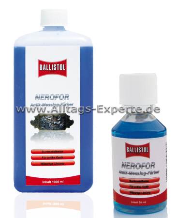 Nerofor zum Kupfer & Messing färben Nerofor zum Kupfer & Messing färben