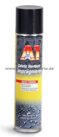 A1 Cabrioverdeck Imprägnierung A1 Cabrioverdeck Imprägnierung