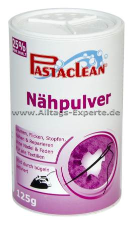 Nähpulver – nähen ohne Nadel Nähpulver – nähen ohne Nadel