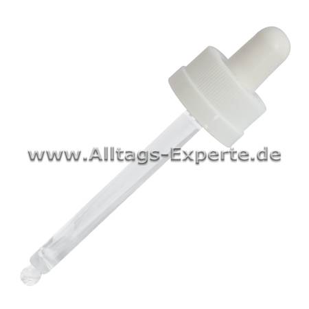 Pipette Klarglas für Apothekenflaschen Pipette Klarglas für Apothekenflaschen