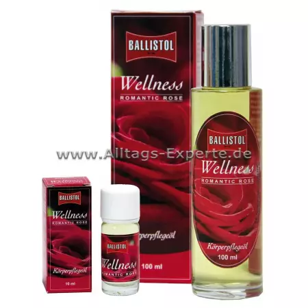 Wellness- & Massage&ouml;l Romantic Rose