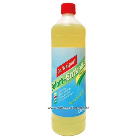 Sofort-Entkalker mit Farbindikator