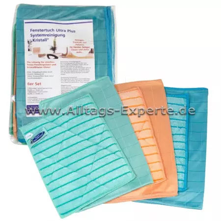 Aqua Clean Fenstertuch Ultra Plus Kristall Set Fenstertuch Ultra Plus Kristall Set