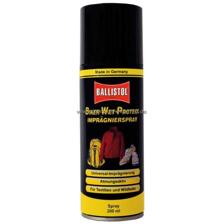 Ballistol Biker-Wet-Protect Spray Imprägnierspray für Radler Biker-Wet-Protect Spray Imprägnierspray für Radler