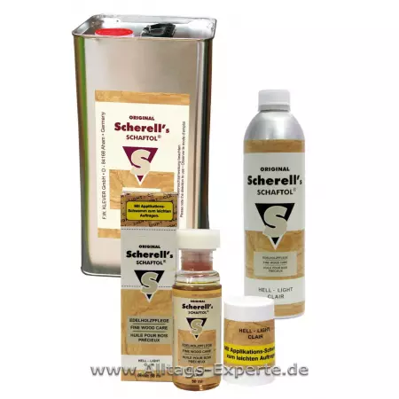 Schaftol Holzöl für helles Holz