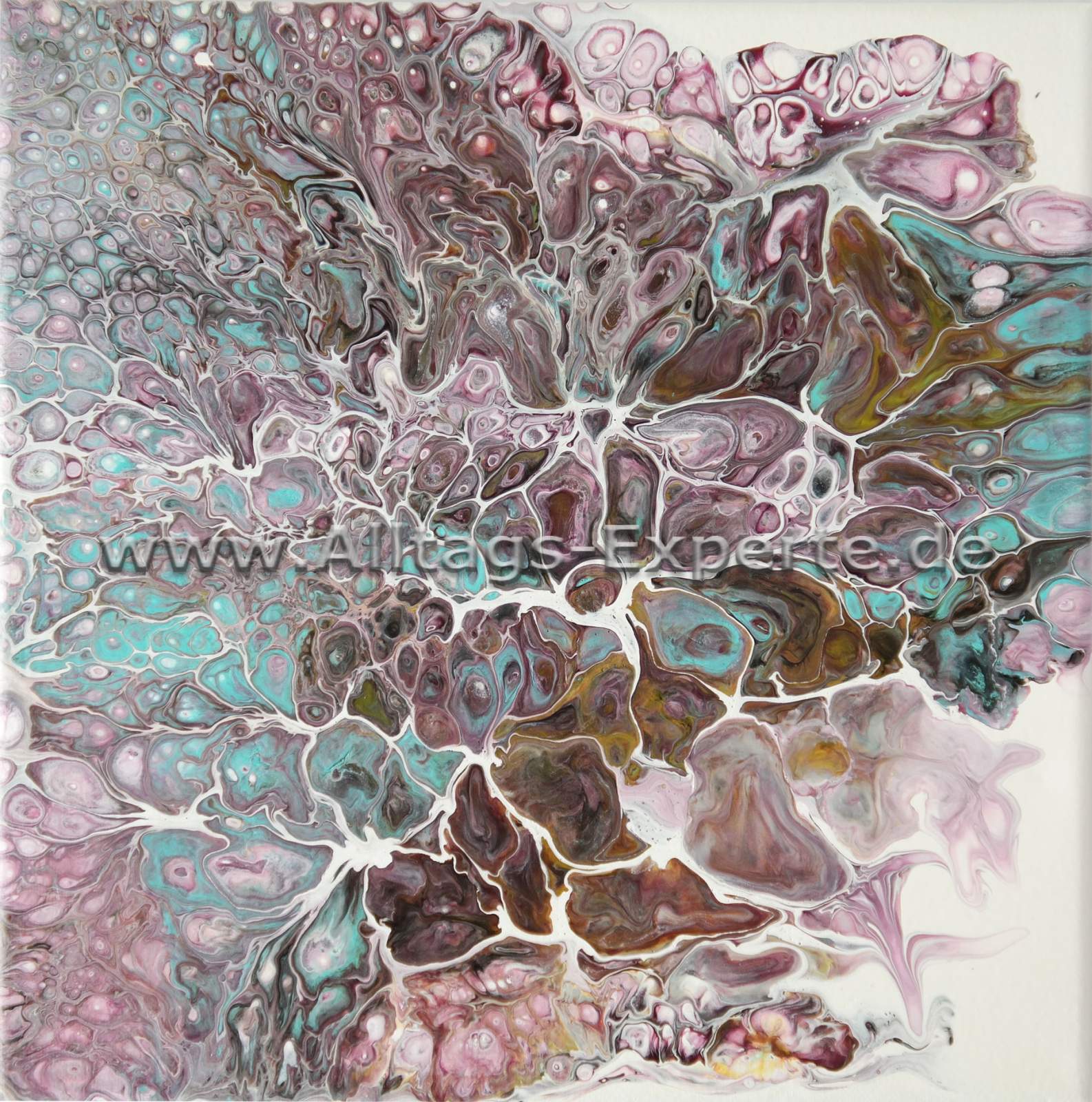 CellCreator erzeugt schöne Bubbles für Acrylic Pouring Bilder