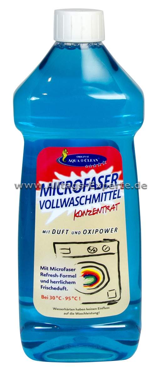 Aqua Clean Mikrofaser Vollwaschmittel Konzentrat