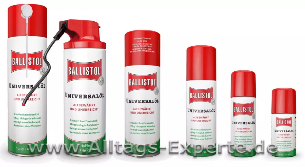 Ballistol Spray – Universal-Öl 25 / 50 / 200 / 350 / 400 ml