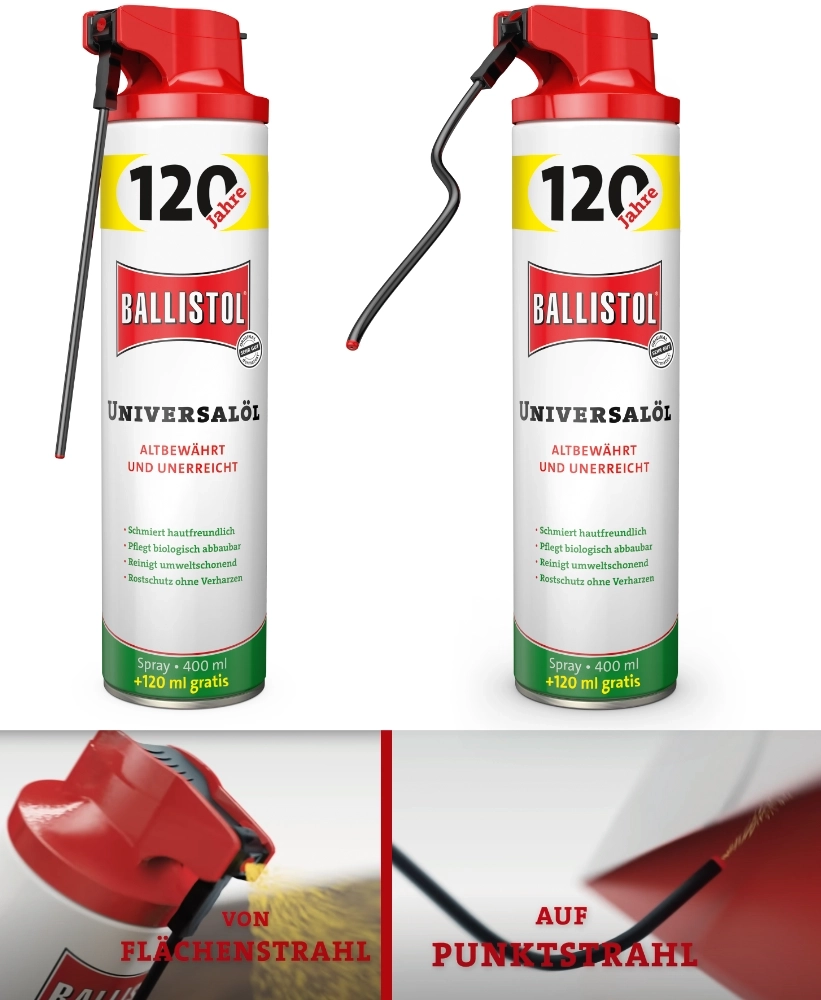 Ballistol Spray – Universal-Öl 25 / 50 / 200 / 350 / 400 ml