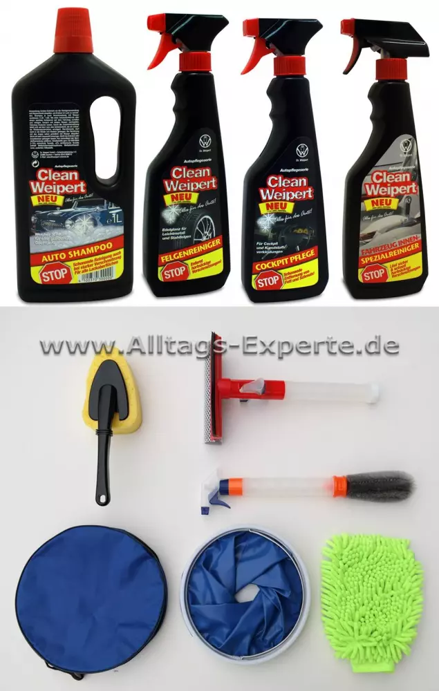 Dr. Weiperts Autopflege Set + viel Zubehöhr