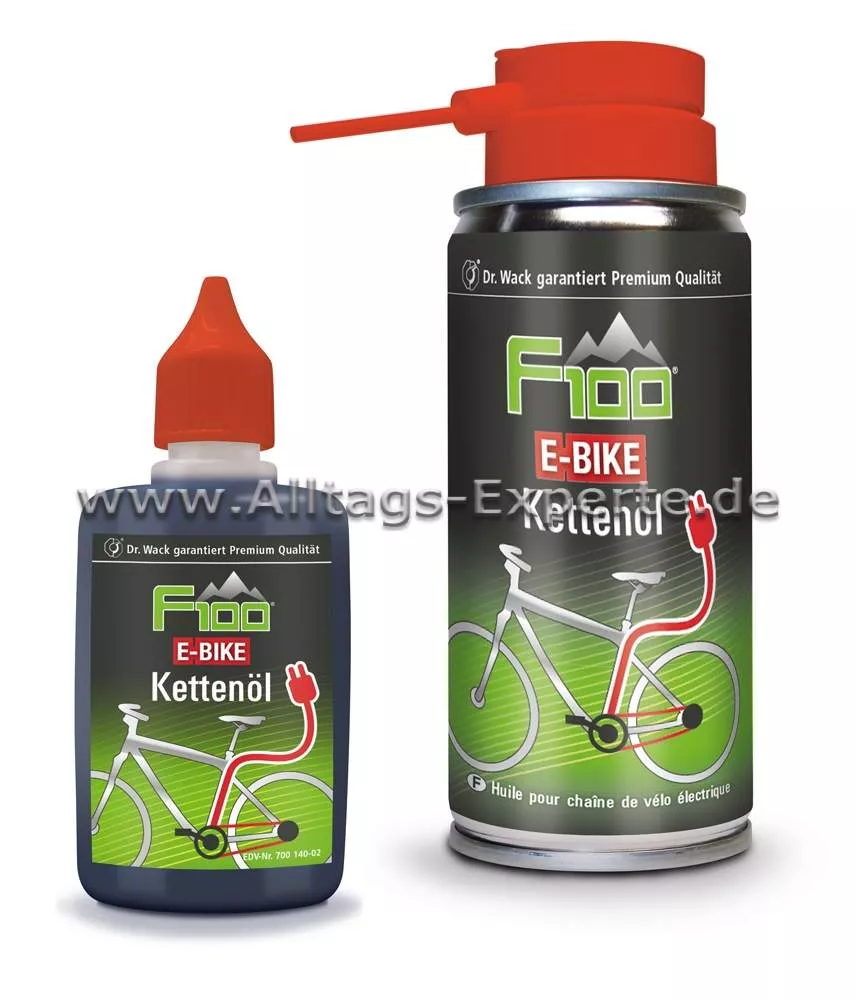 Dr. Wack - F100 Kettenöl – Spray 100 ml I Premium Fahrrad Kettenöl