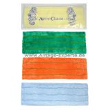 Aqua Clean Microfaser Bodenmopp mit Borstenstreifen