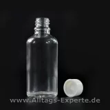 Glasflasche mit Schraubverschluss 50 ml