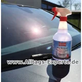 Glasreiniger Anwendung Auto Frontscheibe