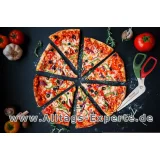 Pizzaschere Italienische Farben