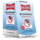 Ballistol Stichfrei Insektenschutz Tücher